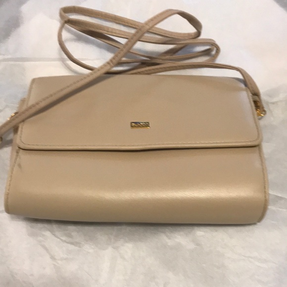 - Buxton beige Women’s clutch with strap - Picture 1 of 6